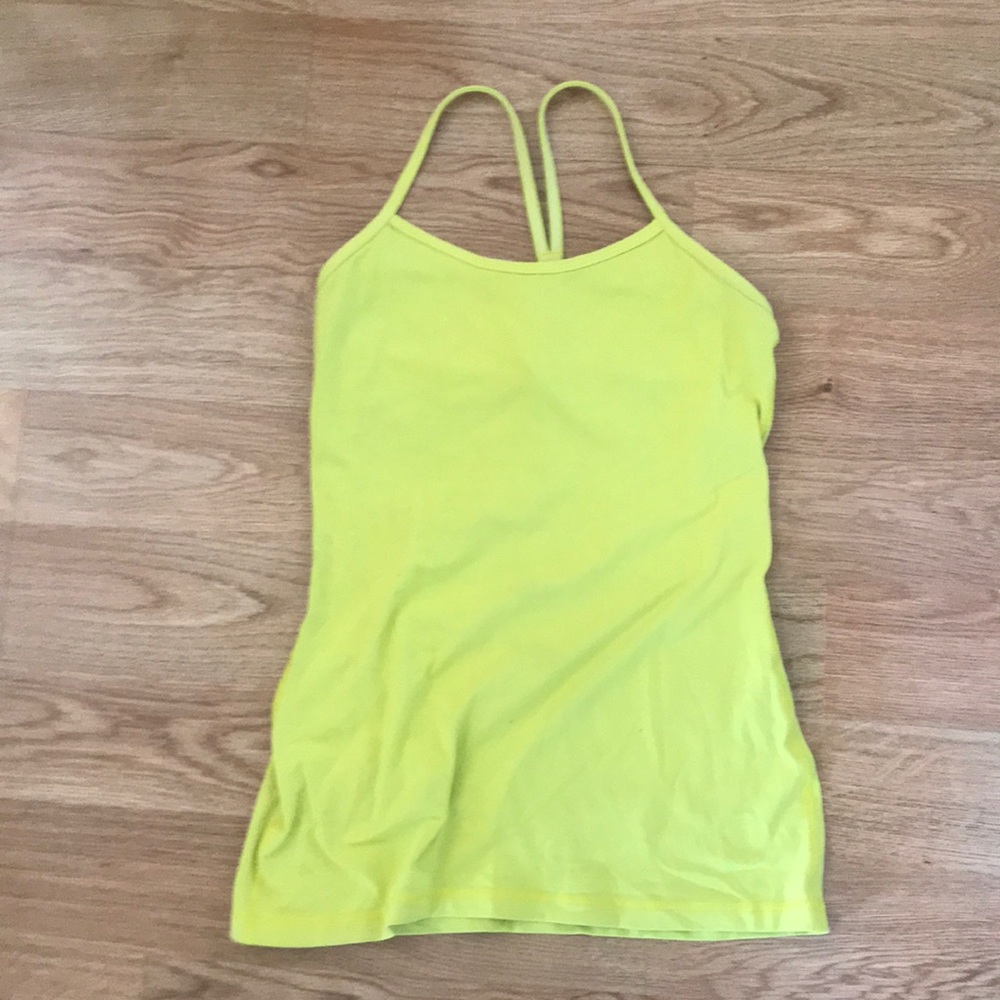 Power Y Tank in Yellow! Perfect Condition!